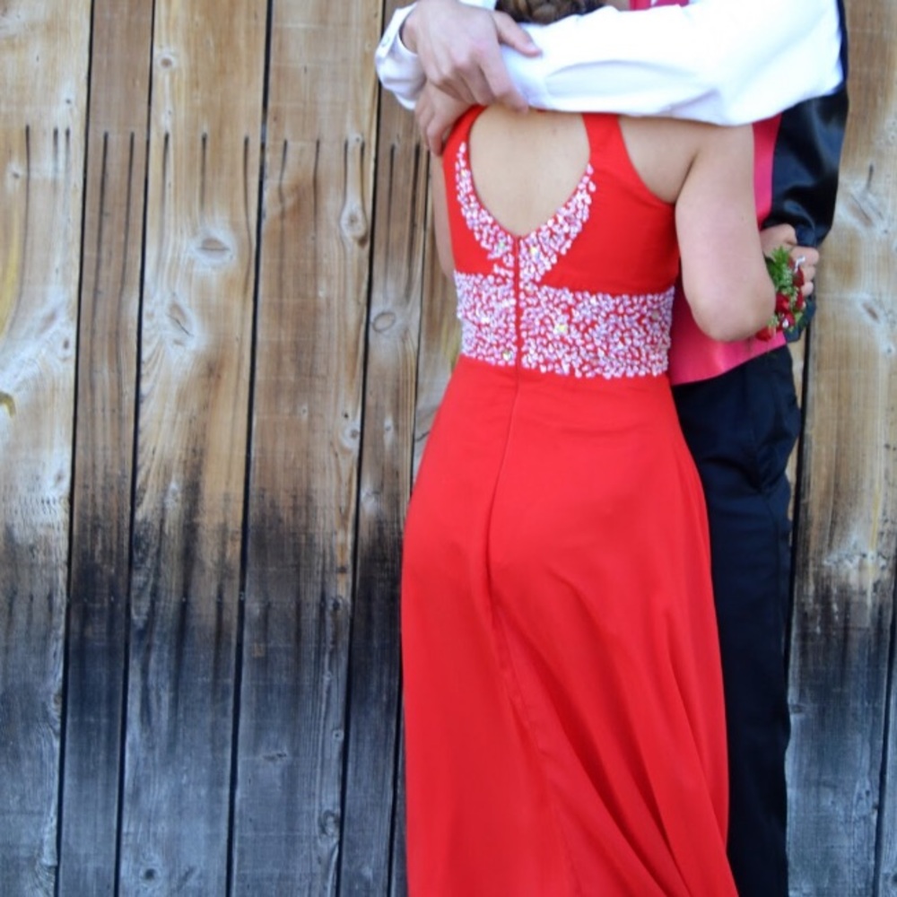 Red Prom Dress - Picture 3 of 3